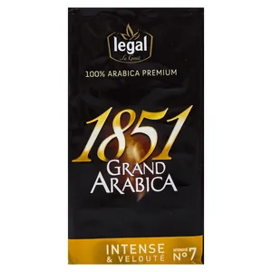 پودر قهوه لگال لگو مدل 1851 Grand Arabica مقدار 250 گرم