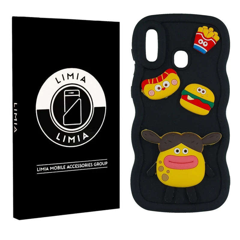 کاور لیمیا مدل عروسکی برجسته مناسب برای گوشی موبایل سامسونگ Galaxy A20 / A30
