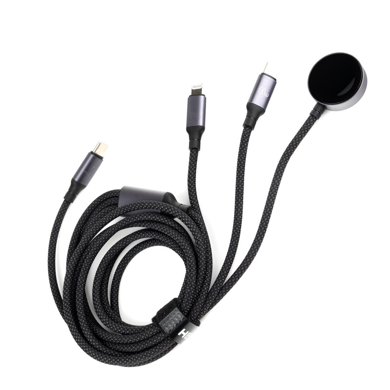 کابل تبدیل USB-C به لایتنینگ / USB-C / WIRELESS هیسکا مدل LX-31 طول 1.2 متر