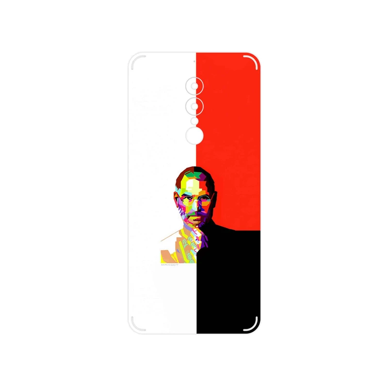 برچسب پوششی ماهوت مدل Collage of Steve Jobs 1 مناسب برای گوشی موبایل جی ال ایکس Shahin
