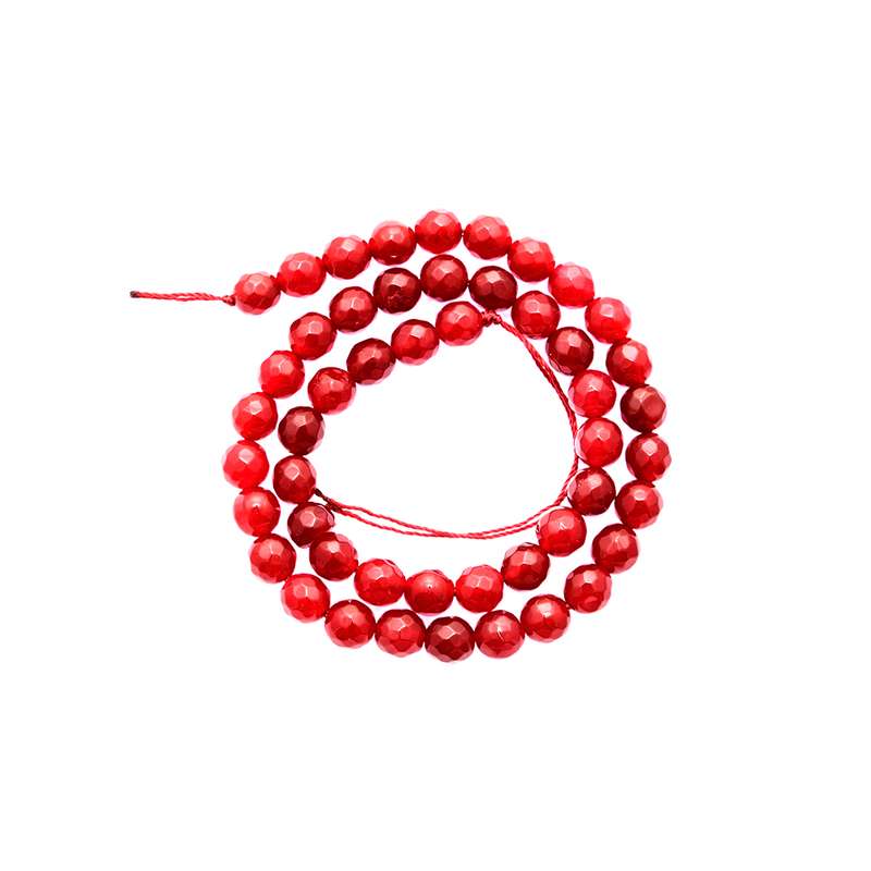 مهره دستبند جید مدل دانه اناری