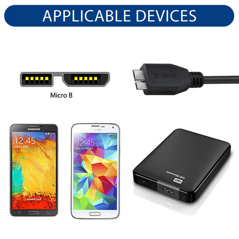 کابل هارد USB3.0 مدل NV100 طول 1 متر