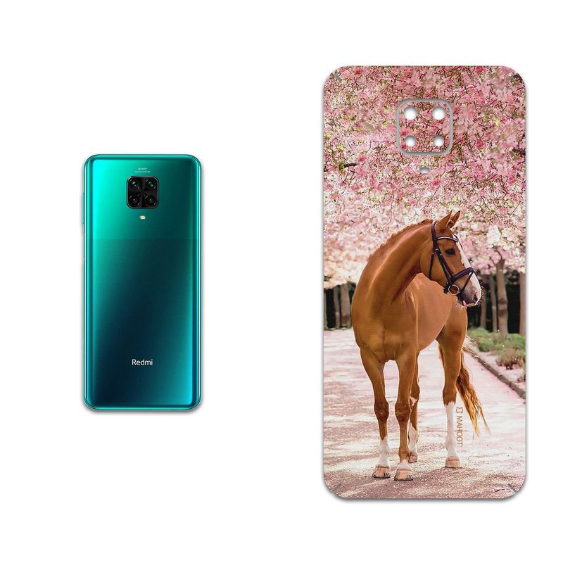 برچسب پوششی ماهوت مدل Horse-1 مناسب برای گوشی موبایل شیائومی Redmi Note 9 Pro