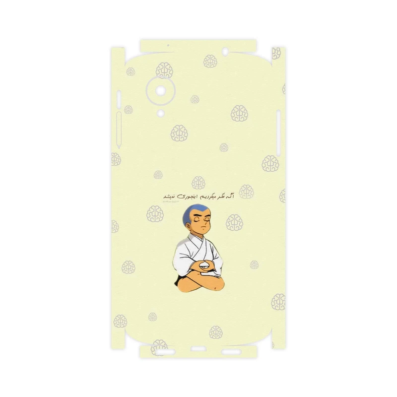 برچسب پوششی ماهوت مدل Ikkyu-san-FullSkin مناسب برای گوشی موبایل گوگل Nexus 5