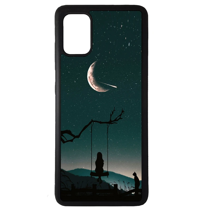 کاور گالری وبفر طرح آسمان شب مناسب برای گوشی موبایل سامسونگ galaxy a71