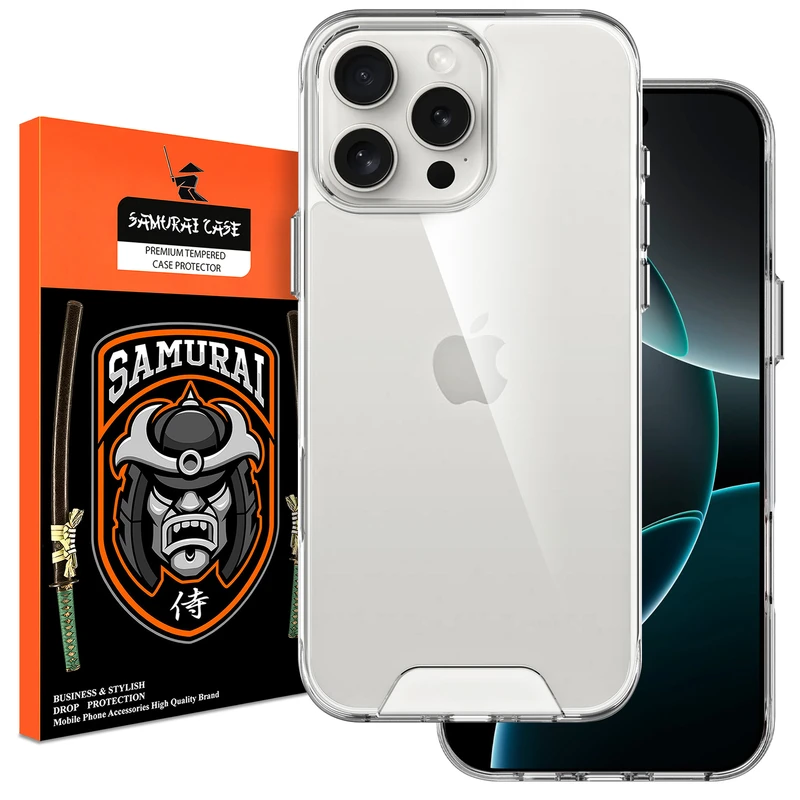 کاور سامورایی مدل Space مناسب برای گوشی موبایل اپل iPhone 16 Pro