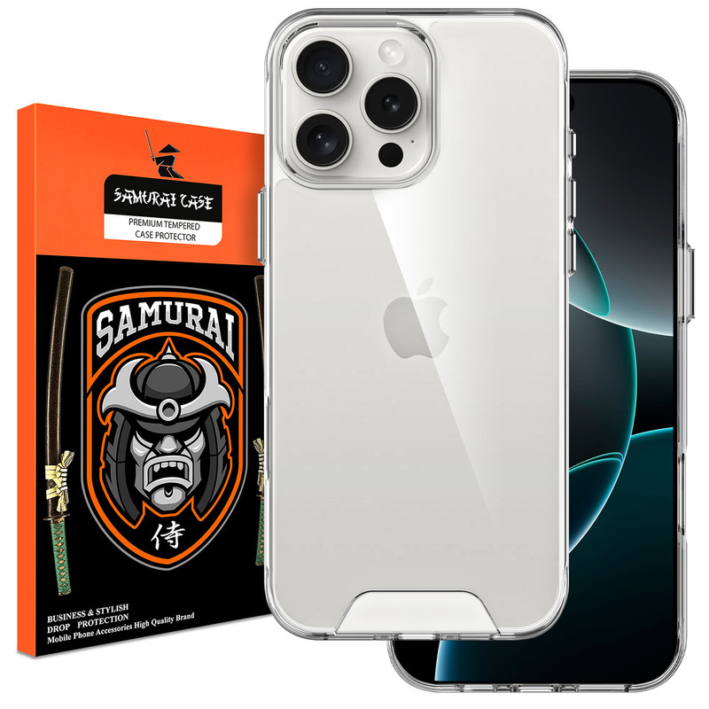 کاور سامورایی مدل Space مناسب برای گوشی موبایل اپل iPhone 16 Pro