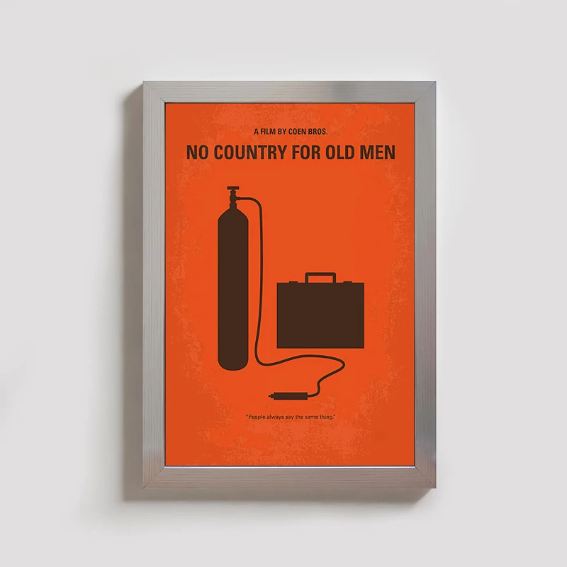 تابلو مدل فیلم جایی برای پیرمردها نیست no country for old men کد S028