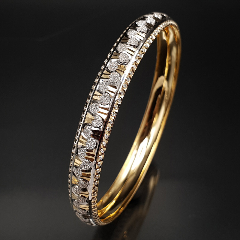 النگو طلا 18 عیار زنانه مدل 1EL1856 النگو طلا 18 عیار زنانه مدل 1EL1856