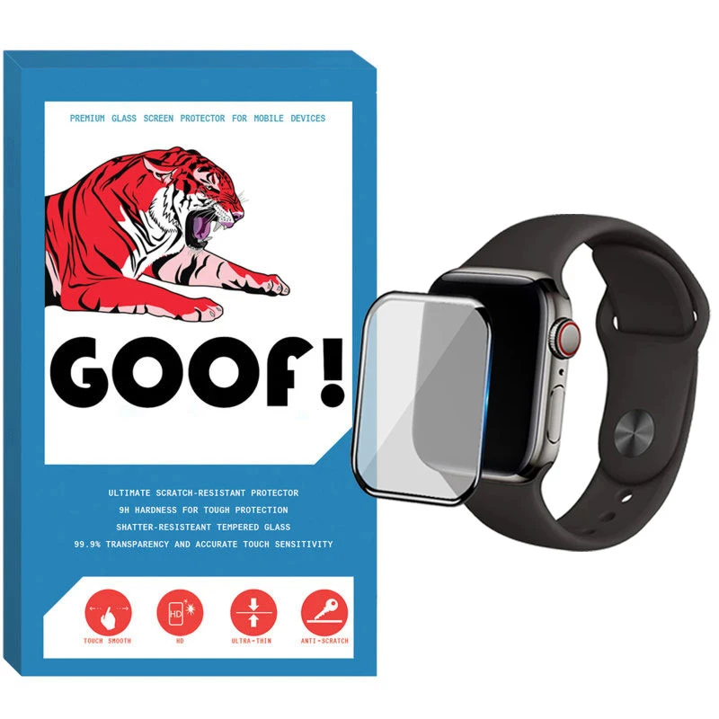 محافظ صفحه نمایش گوف مدل PMA-01 مناسب برای اپل واچ سری 5 سایز 44 میلی متری