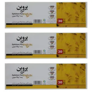 پد اپیلاسیون پروین کد 03 مجموعه 3 عددی