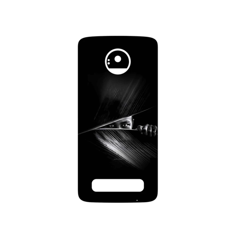 برچسب پوششی ماهوت مدل Black Portrait مناسب برای گوشی موبایل موتورولا Moto Z