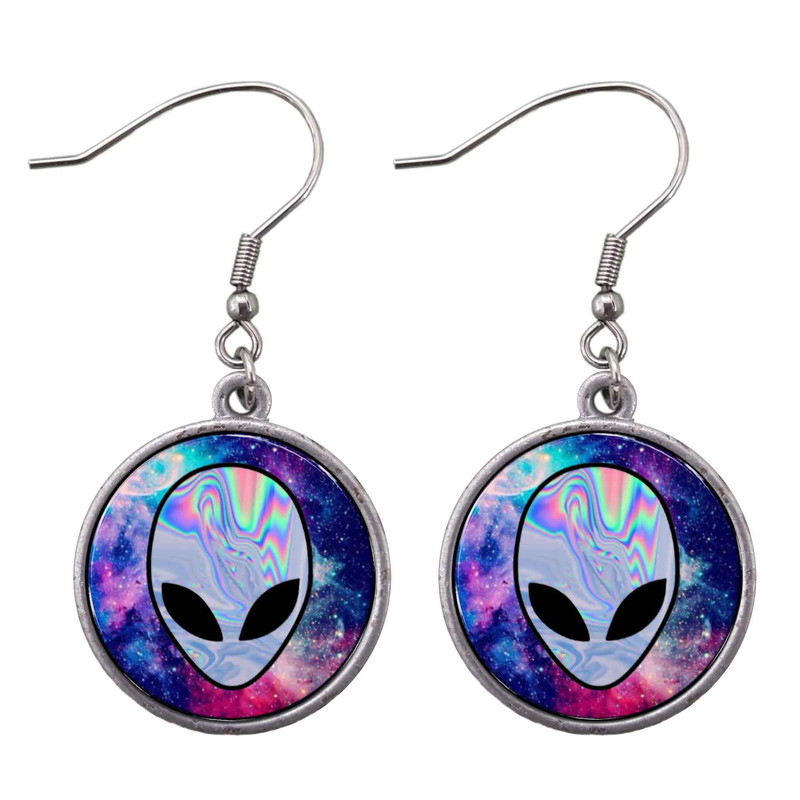 گوشواره دخترانه مدل آدم فضایی کد 46 گوشواره دخترانه مدل آدم فضایی کد 46