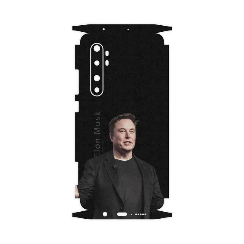 برچسب پوششی ماهوت مدل Elon Musk-FullSkin مناسب برای گوشی موبایل شیائومی Mi Note 10 Lite