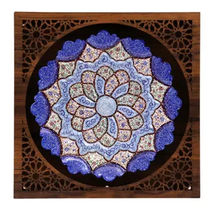 بشقاب مینا کاری چیتساز کد Dmt4
