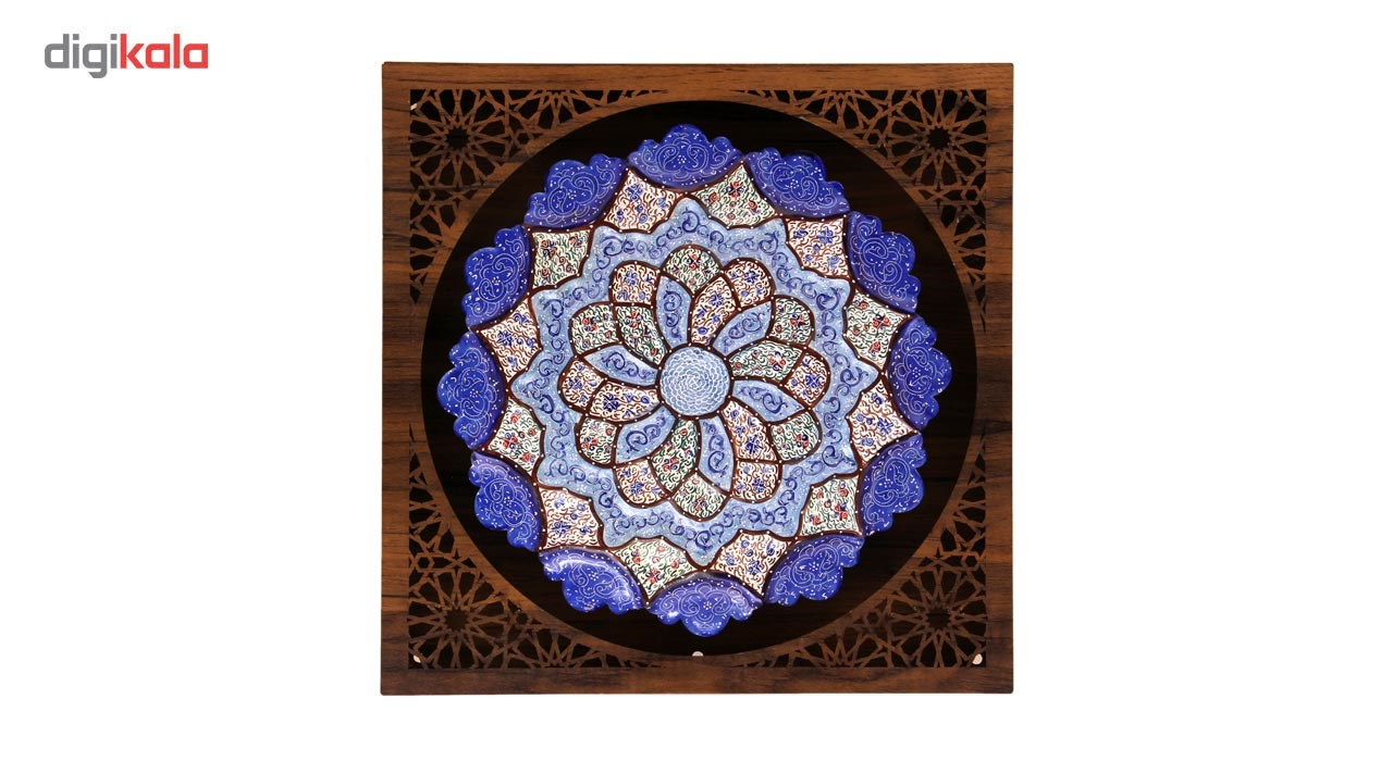 بشقاب مینا کاری چیتساز کد Dmt4