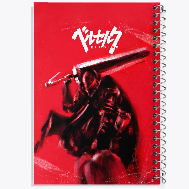 دفتر شطرنجی 50 برگ خندالو طرح انیمه مرد اره ای کد N4296