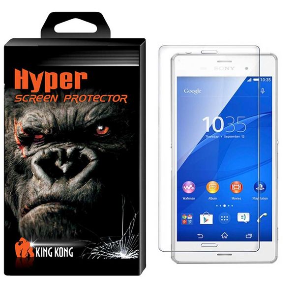 محافظ صفحه نمایش شیشه ای کینگ کونگ مدل Hyper Protector مناسب برای گوشی Sony Xperia Z2 محافظ صفحه نمایش شیشه ای کینگ کونگ مدل Hyper Protector مناسب برای گوشی Sony Xperia Z2