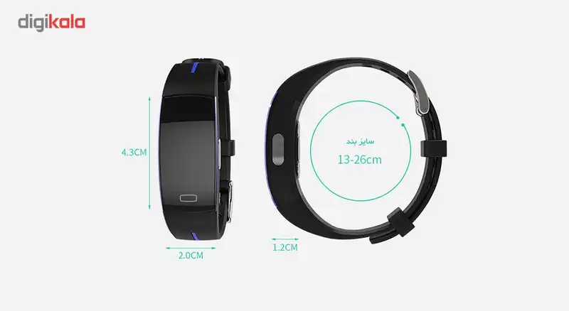 مچ بند هوشمند مدل Medic Silver