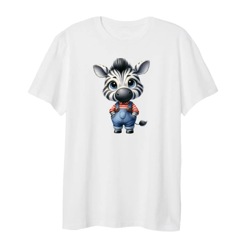 تی شرت لانگ آستین کوتاه زنانه مدل گورخر کد 2