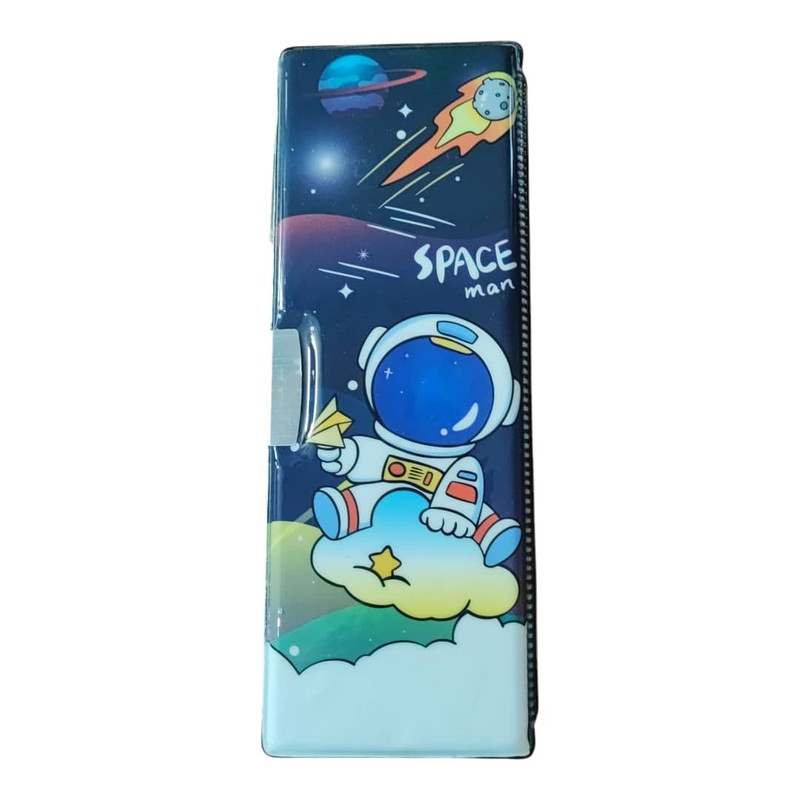 جامدادی مدل مگنتی اسکویشی دار طرح فضانورد