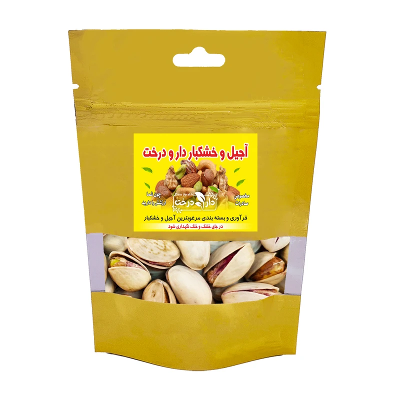 پسته احمد آقایی خام ممتاز دارو درخت - 100 گرم 