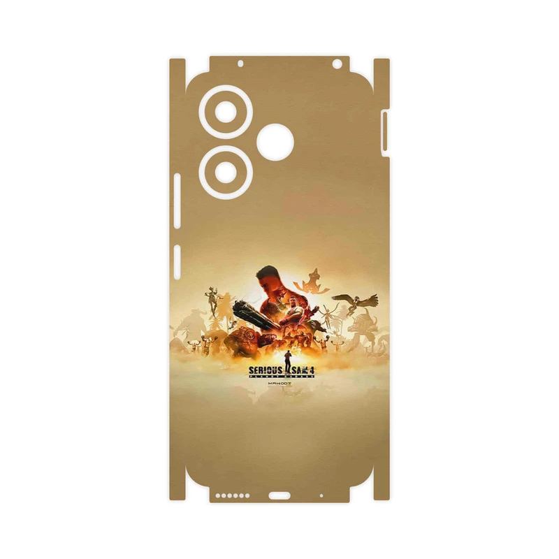 برچسب پوششی ماهوت مدل Serious Sam Game Series-FullSkin مناسب برای گوشی موبایل شیائومی Redmi 13