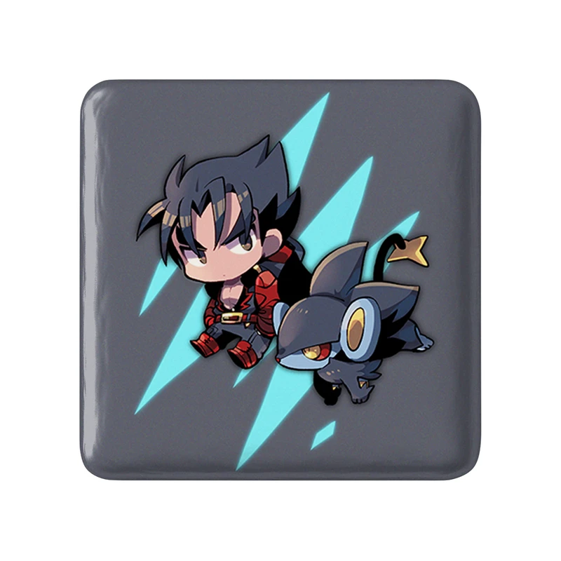 پیکسل خندالو طرح بازی پوکمون pokemon مدل مربعی کد 32738