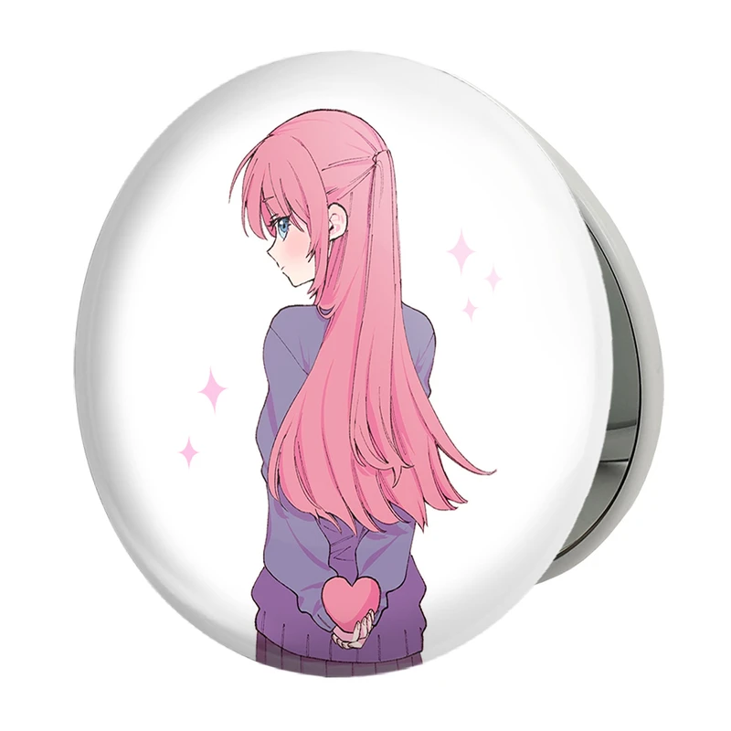 آینه جیبی خندالو طرح شیکیموری سان انیمه شیکیموری مدل تاشو کد 15893 