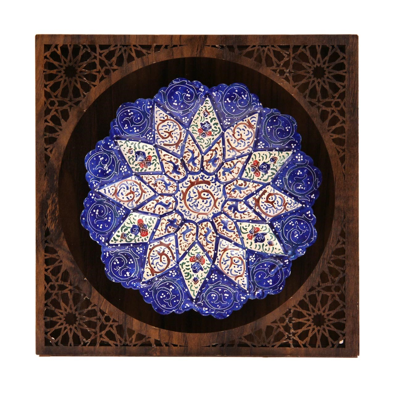 بشقاب میناکاری چیتساز کد dmt1