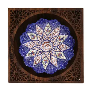 بشقاب میناکاری چیتساز کد dmt1
