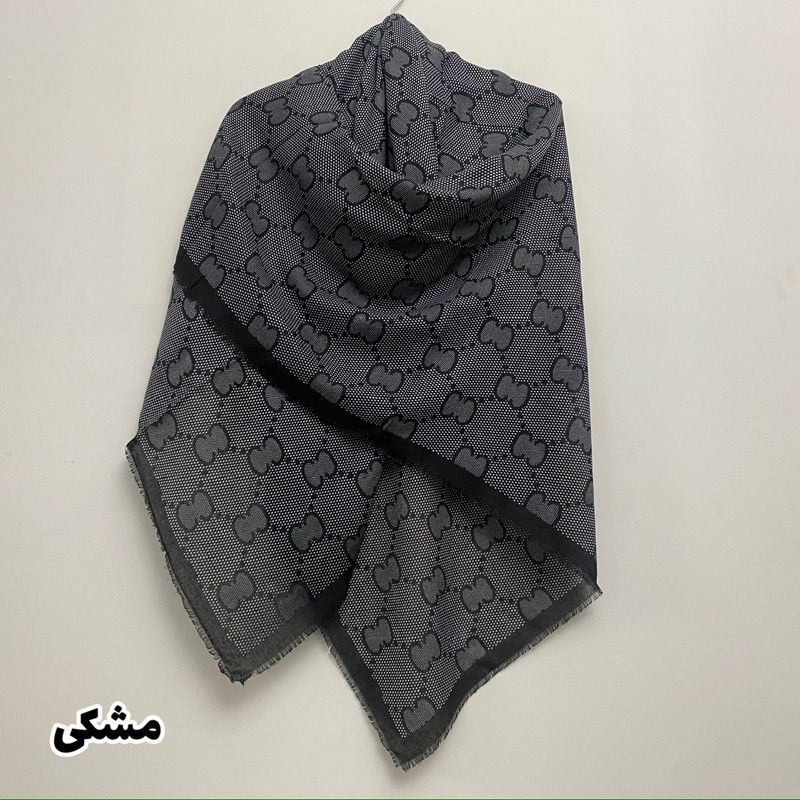 روسری زنانه مدل نخ پنبه دور ریش کد SIA8