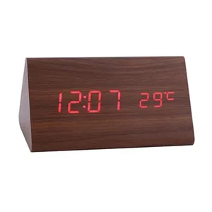 ساعت رومیزی کیمیت مدل Woody B110Red