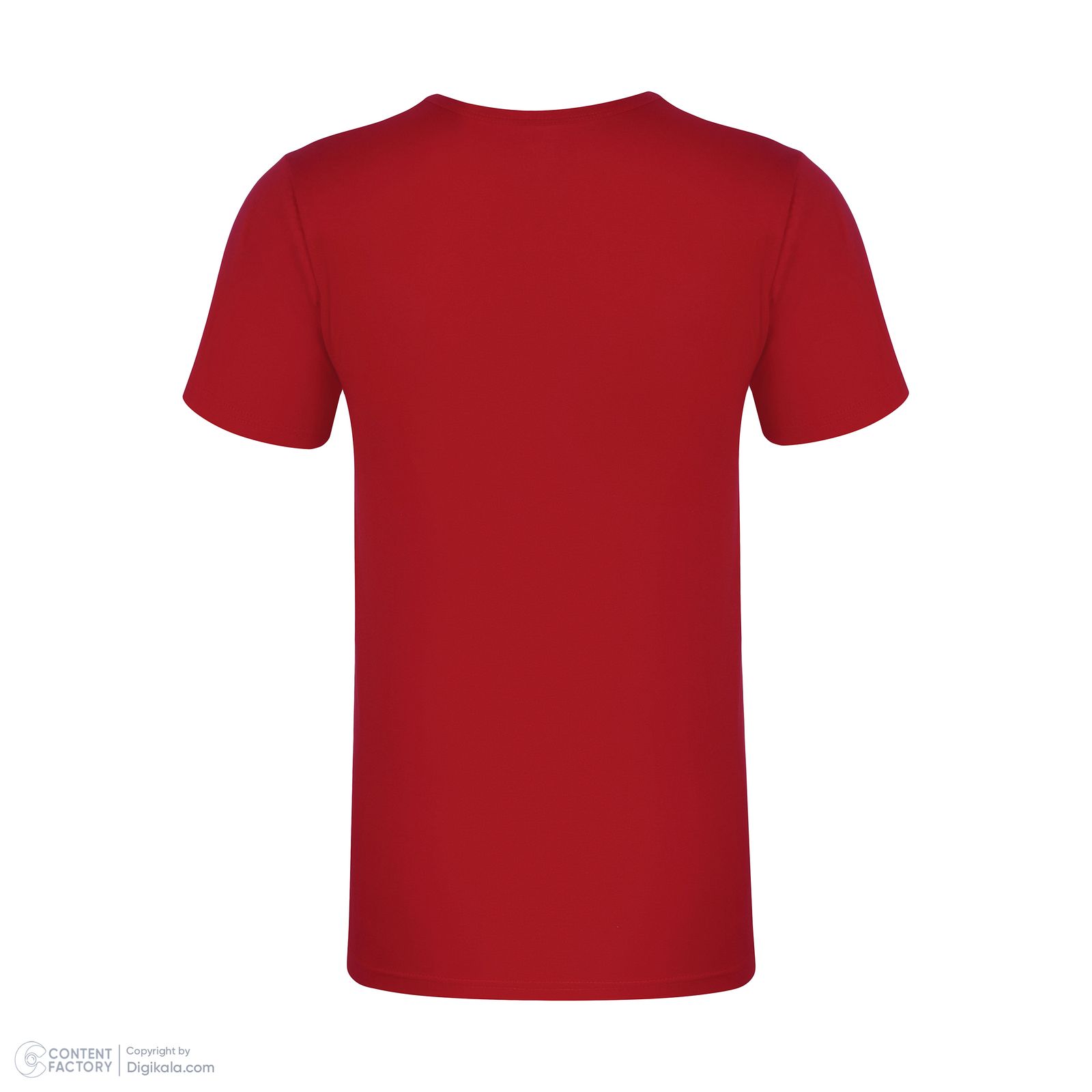 زیرپوش آستین دار مردانه برهان تن پوش مدل 2-02 رنگ قرمز بسته 8 عددی -  - 4
