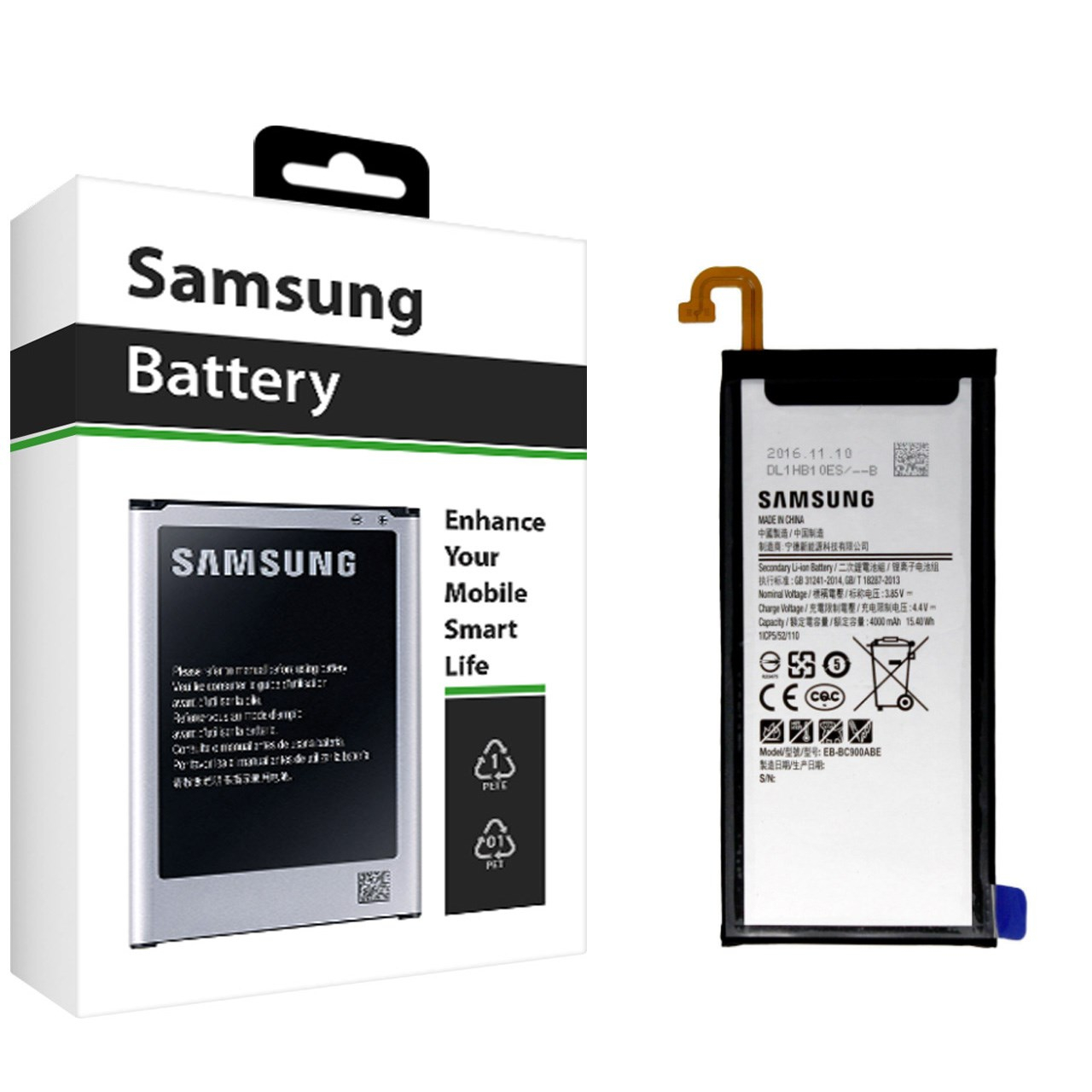 باتری موبایل سامسونگ مدل EB-BC900ABE با ظرفیت 4000mAh مناسب برای گوشی موبایل سامسونگ Galaxy C9