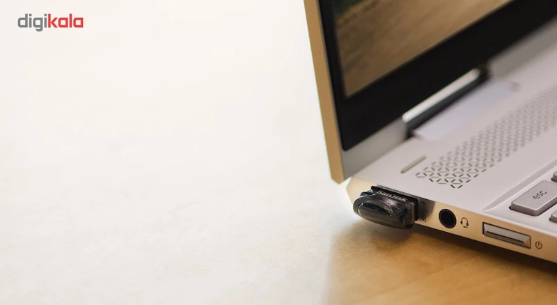 عکس شماره 5 : فلش مموری سن دیسک مدل ultra fit ظرفیت 128 گیگابایت