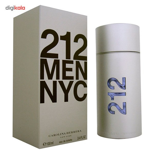 ادو تویلت مردانه کارولینا هررا مدل Men NYC 212 حجم 100 میلی لیتر ادو تویلت مردانه کارولینا هررا مدل Men NYC 212 حجم 100 میلی لیتر