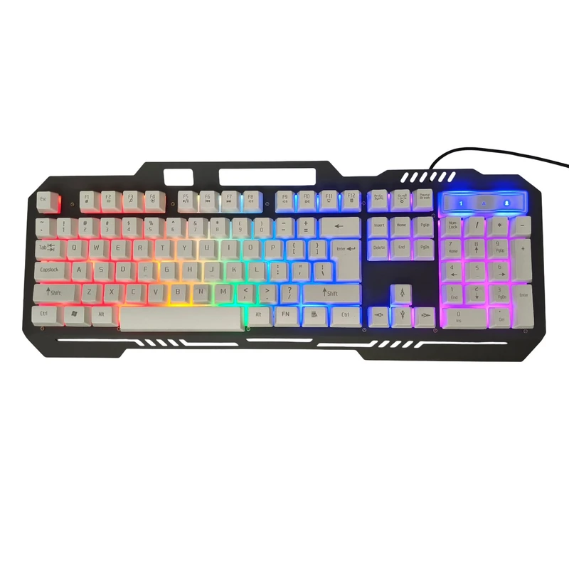 کیبورد گیمینگ پینکسو مدل Anti-Ghosting، سوییچ هیبریدی، Full-size، نورپردازی RGB کیبورد گیمینگ پینکسو مدل Anti-Ghosting، سوییچ هیبریدی، Full-size، نورپردازی RGB