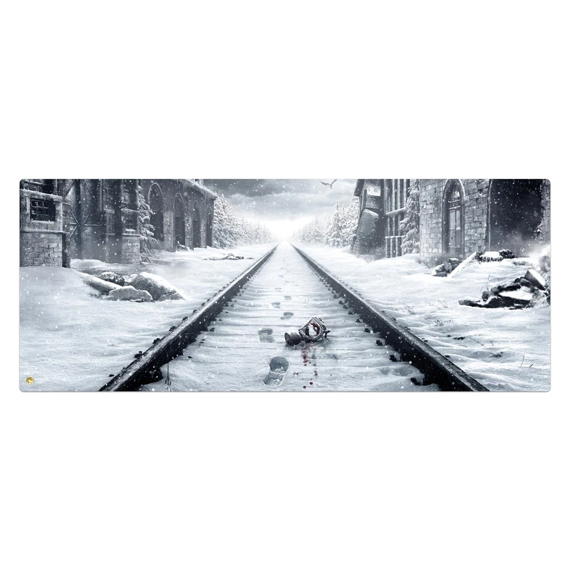 ماوس پد هومرو مدل HX525 طرح Metro Exodus سایز 40x100 سانتی‌متر
