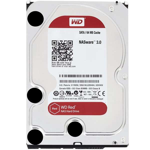 هارد دیسک اینترنال وسترن دیجیتال مدل Red Edition ظرفیت 5 ترابایت 64 مگابایت کش WD50EFRX هارد دیسک اینترنال وسترن دیجیتال مدل Red Edition ظرفیت 5 ترابایت 64 مگابایت کش WD50EFRX