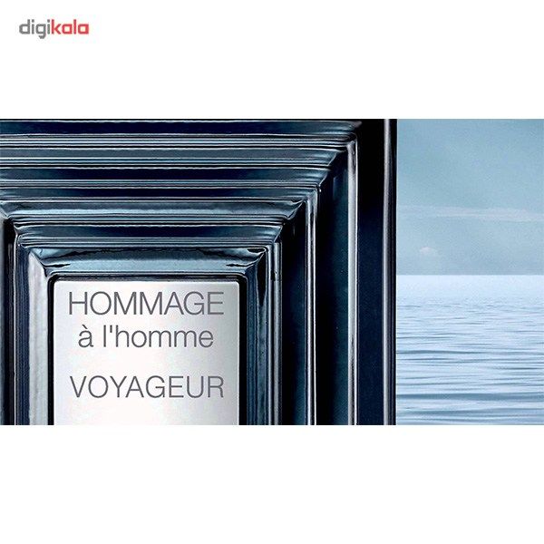ادو تویلت مردانه لالیک مدل Hommage a l'homme Voyageur حجم 100 میلی لیتر -  - 5