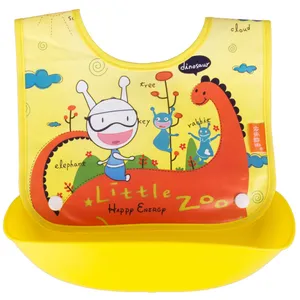 پیشبند کاسه دار کودک مدل Little zoo