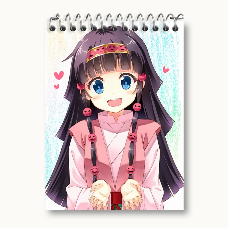 دفتر یادداشت 50 برگ خندالو مدل الوکا زولدیک انیمه هانتر ایکس هانتر Hunter × Hunter کد 11922