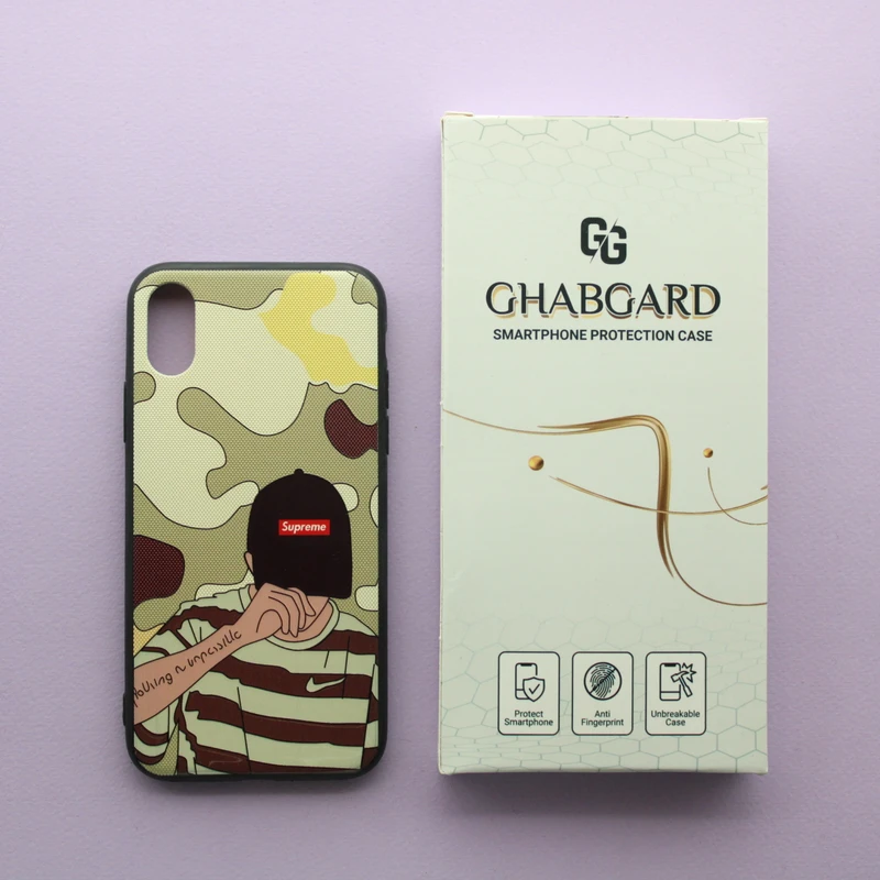 کاور قاب گارد مدل پسرانه مناسب برای گوشی موبایل اپل iPhone X / Xs