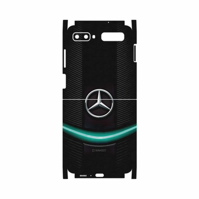 برچسب پوششی ماهوت مدل Mercedes-Benz-FullSkin مناسب برای گوشی موبایل سامسونگ Galaxy Z Flip