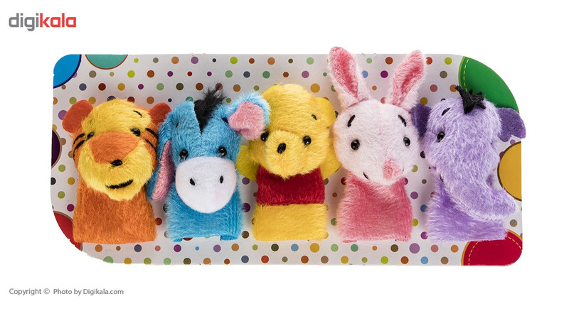 عروسک انگشتی پرشین صبا مدل Winnie The Pooh And Friends بسته 5 عددی عروسک انگشتی پرشین صبا مدل Winnie The Pooh And Friends بسته 5 عددی
