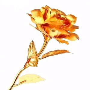 نقد و بررسی شاخه گل رز طلایی مدل golden rose توسط خریداران