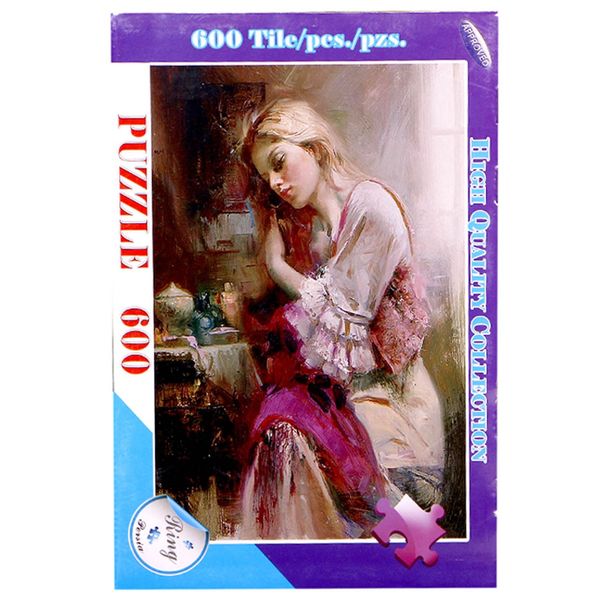 پازل 600 تکه مدل Long Hair به همراه یک عدد کیسه پازل راونزبرگر پازل 600 تکه مدل Long Hair به همراه یک عدد کیسه پازل راونزبرگر