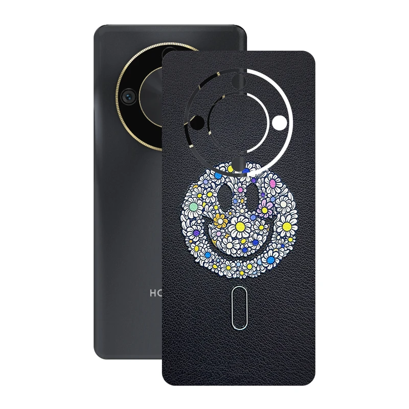 برچسب پوششی ریمکس مدل Leth طرح لبخند مناسب برای گوشی موبایل آنر X9b