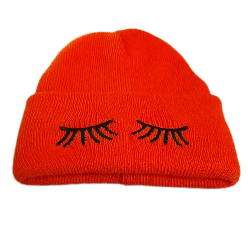 کلاه بافتنی طرح چشم کد 0108